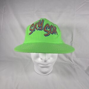 Sky Sox Neon Green Hat, Vtg 90's.